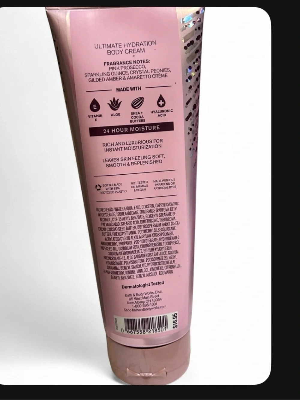 New Bath and Body Works A Thousand Wishes Ultimate Hydration Body Cream 8 oz.